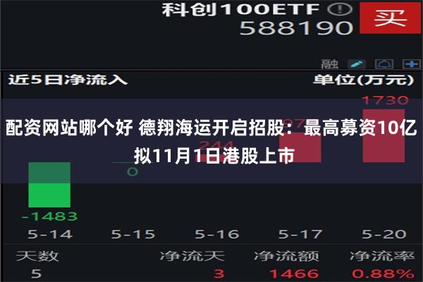 配资网站哪个好 德翔海运开启招股：最高募资10亿 拟11月1日港股上市